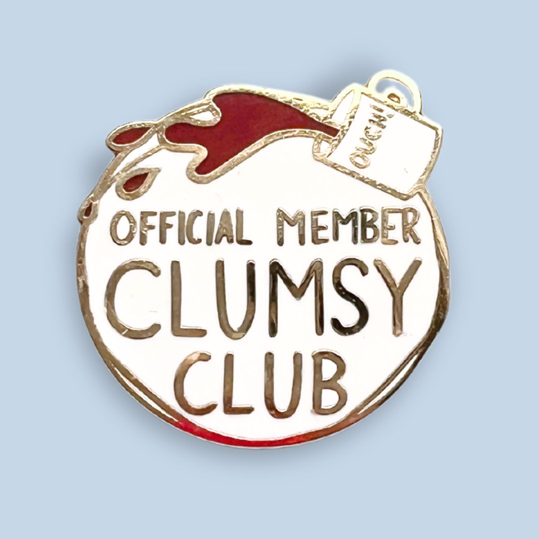 Jubly-Umph Clumsy Club Lapel Pin