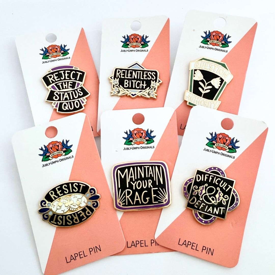 Persist Resist Lapel Pin