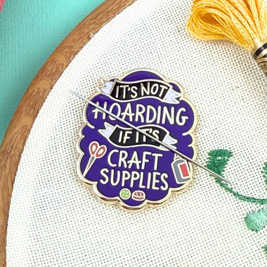 It's Not Hoarding If It's Craft Supplies Needle Minder