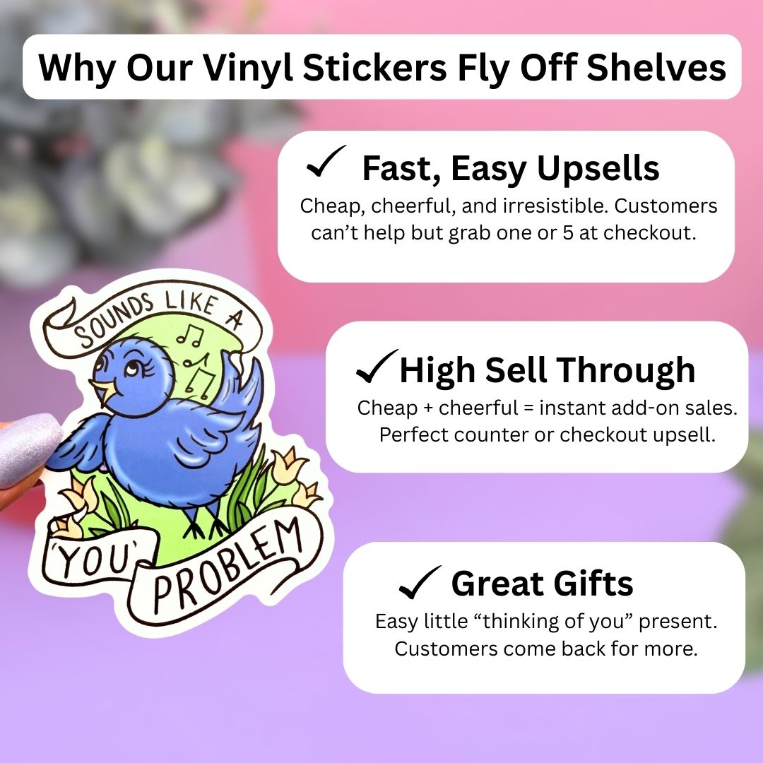 Intimidating Sticker