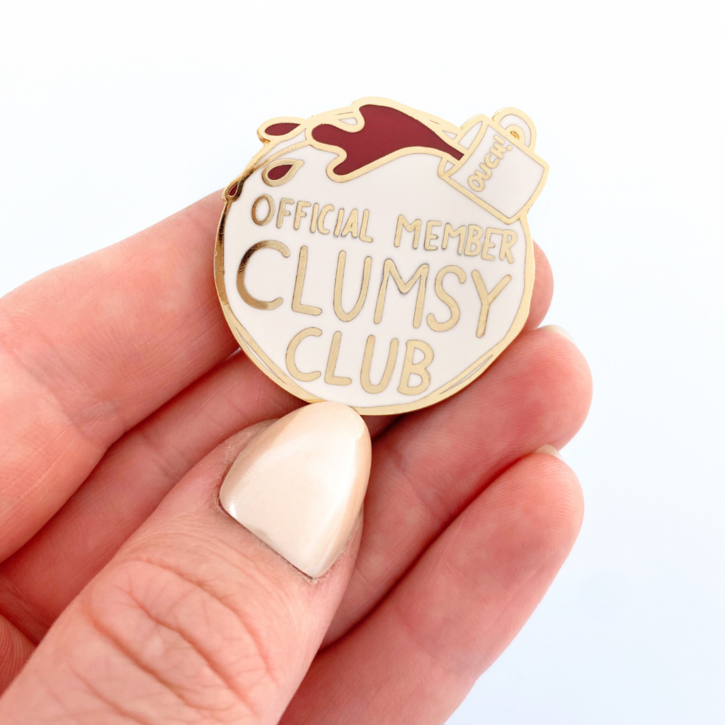 Jubly-Umph Clumsy Club Lapel Pin 