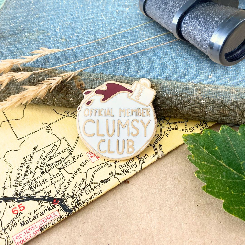 Jubly-Umph Clumsy Club Lapel Pin 