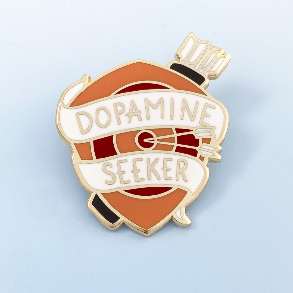 Jubly-Umph Dopamine Seeker Lapel Pin 