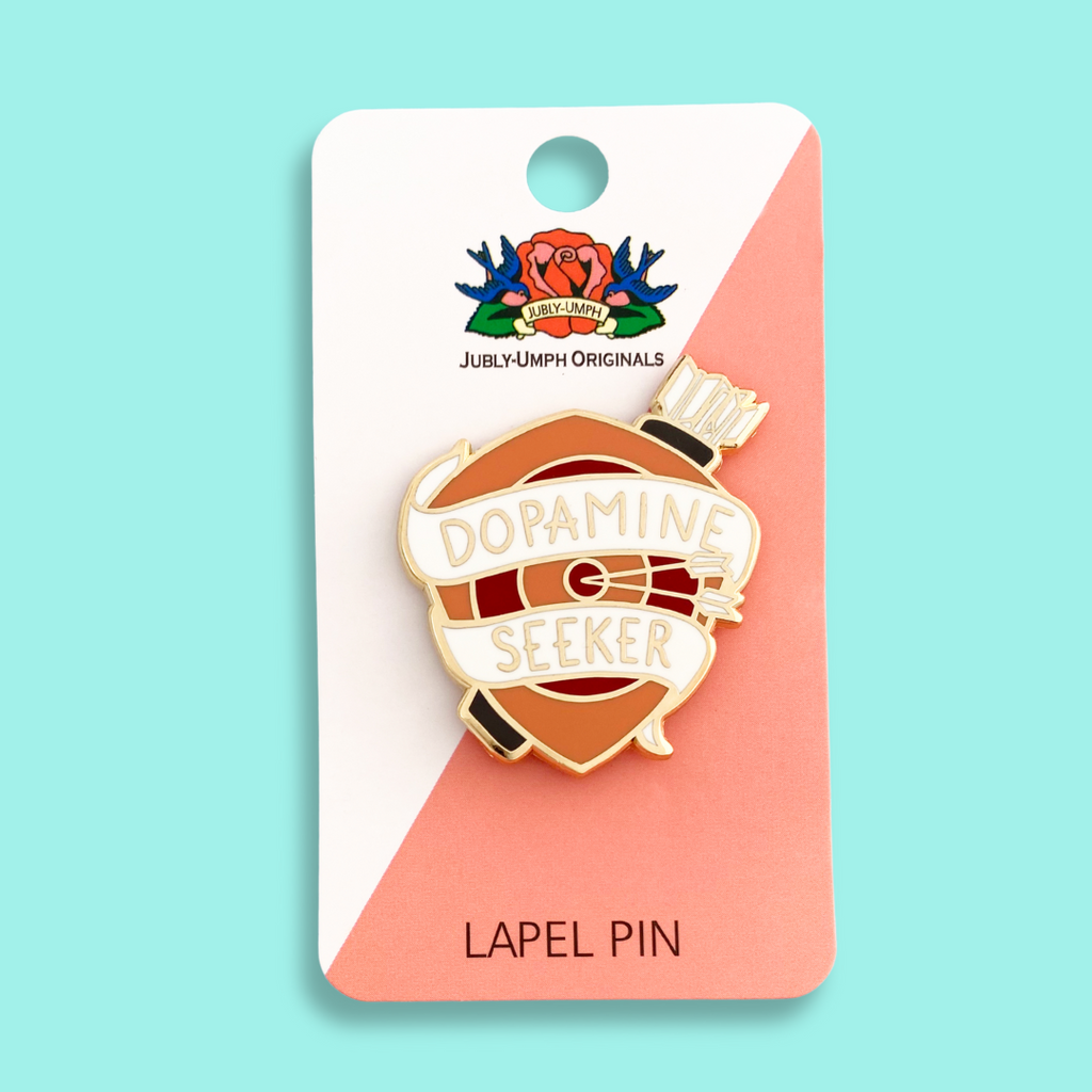 Jubly-Umph Dopamine Seeker Lapel Pin 