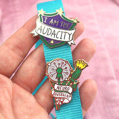 I Am The Audacity Lapel Pin
