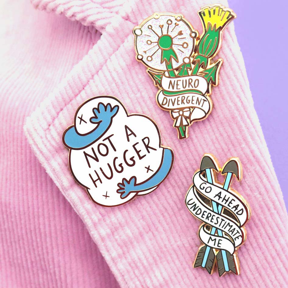 Go Ahead, Underestimate Me Lapel Pin