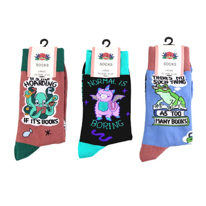 Normal Is Boring Socks - Unisex Medium