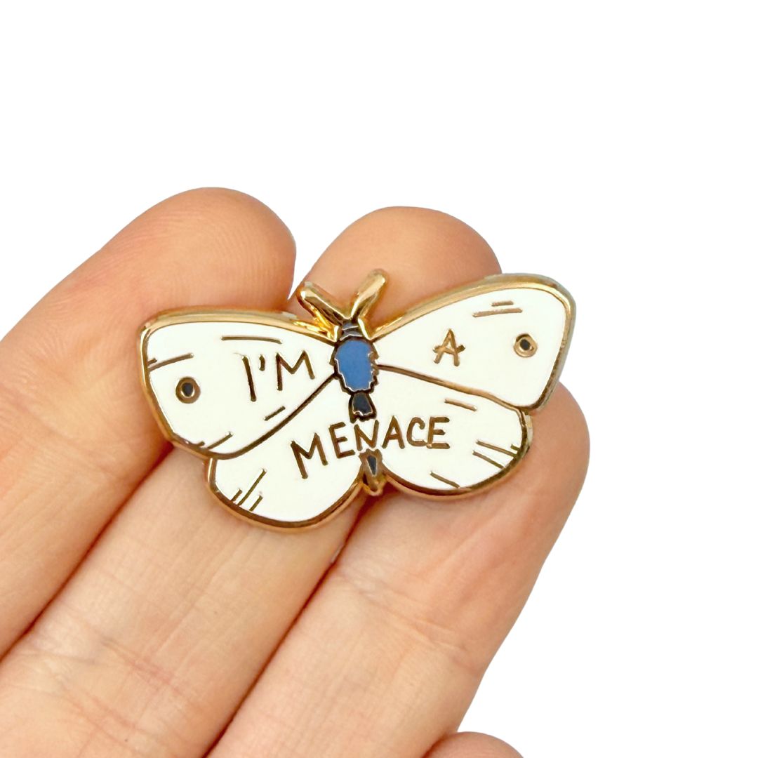 I'm A Menace Lapel Pin