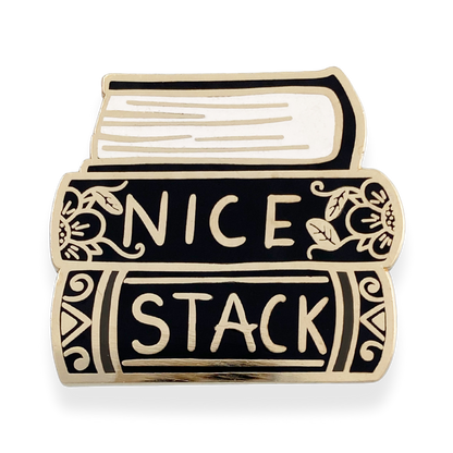 Nice Stack Lapel Pin