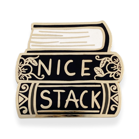 Nice Stack Lapel Pin