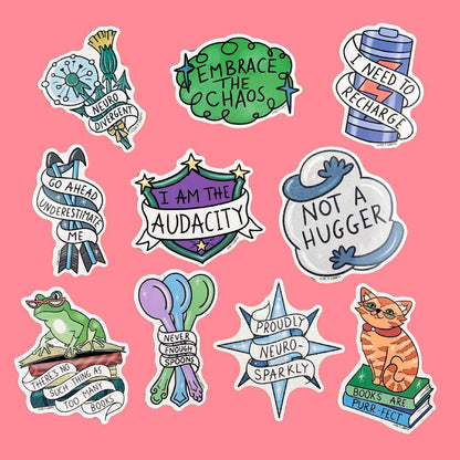 Books Are Purr-Fect Sticker