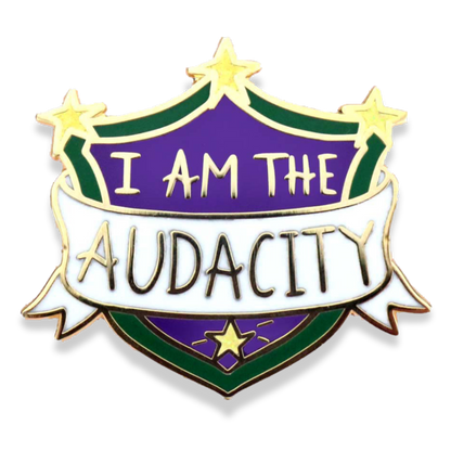 I Am The Audacity Lapel Pin
