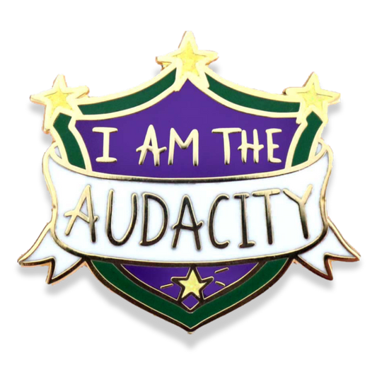 I Am The Audacity Lapel Pin