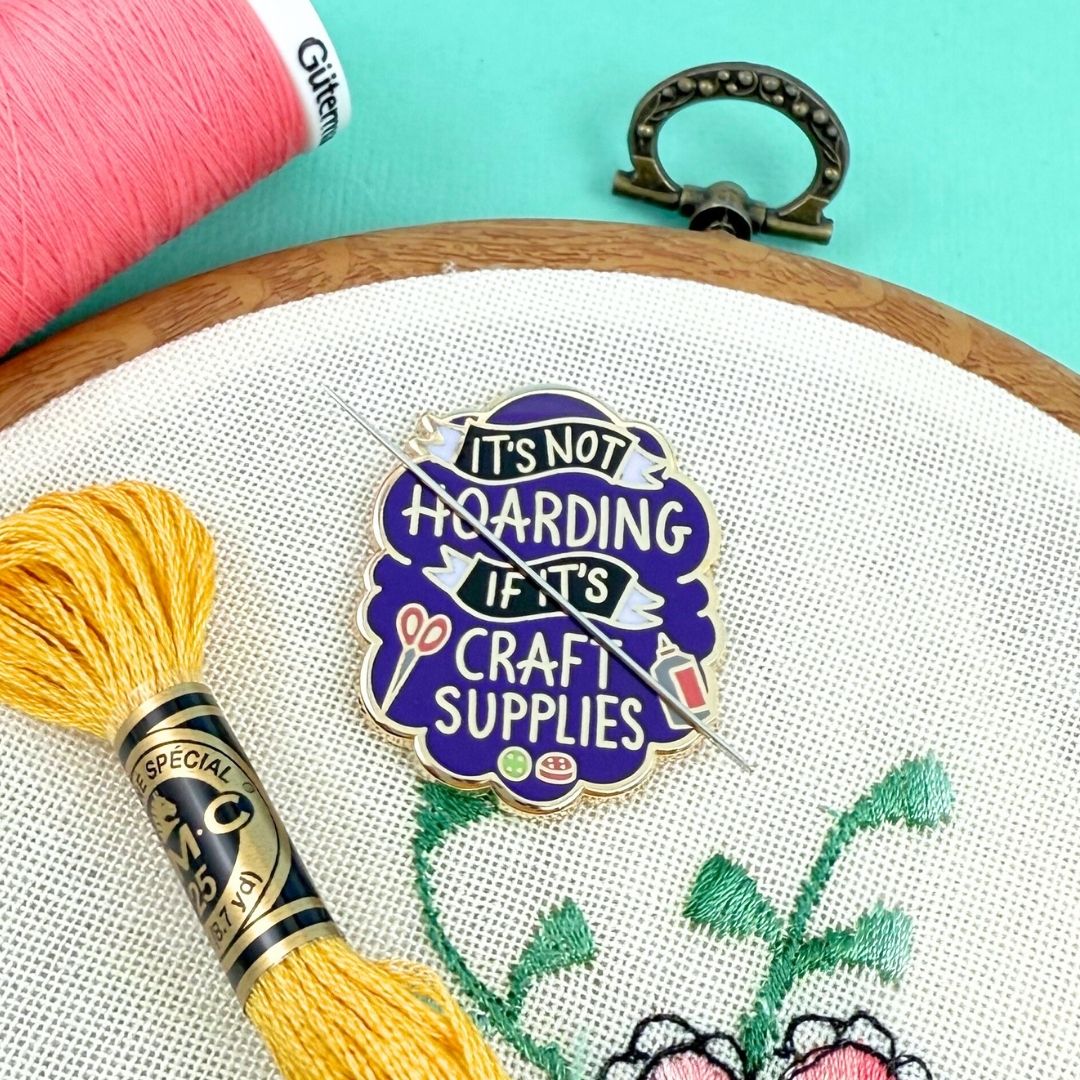 It's Not Hoarding If It's Craft Supplies Needle Minder