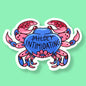 Intimidating Sticker