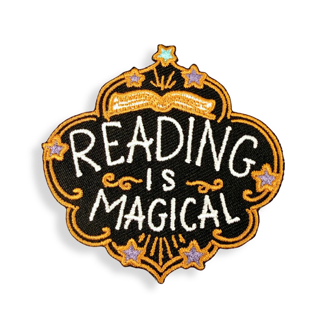 Reading Is Magical Embroidered Patch