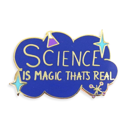 Science Is Magic That's Real Lapel Pin
