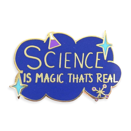 Science Is Magic That's Real Lapel Pin