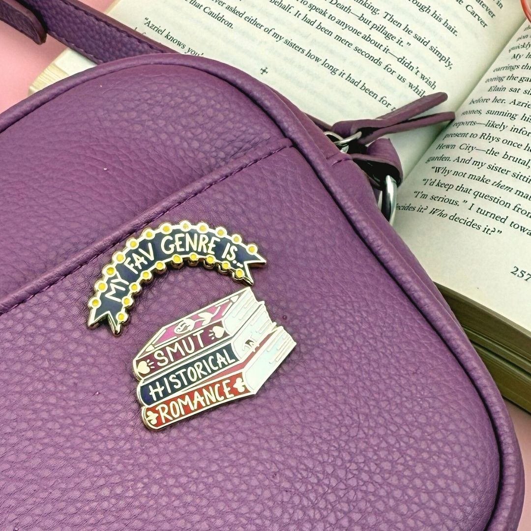 Smut Historical Romance Lapel Pin