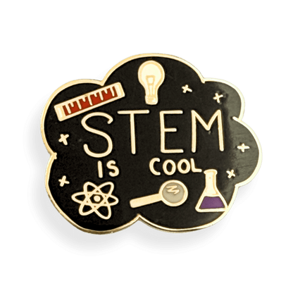 STEM Is Cool Lapel Pin