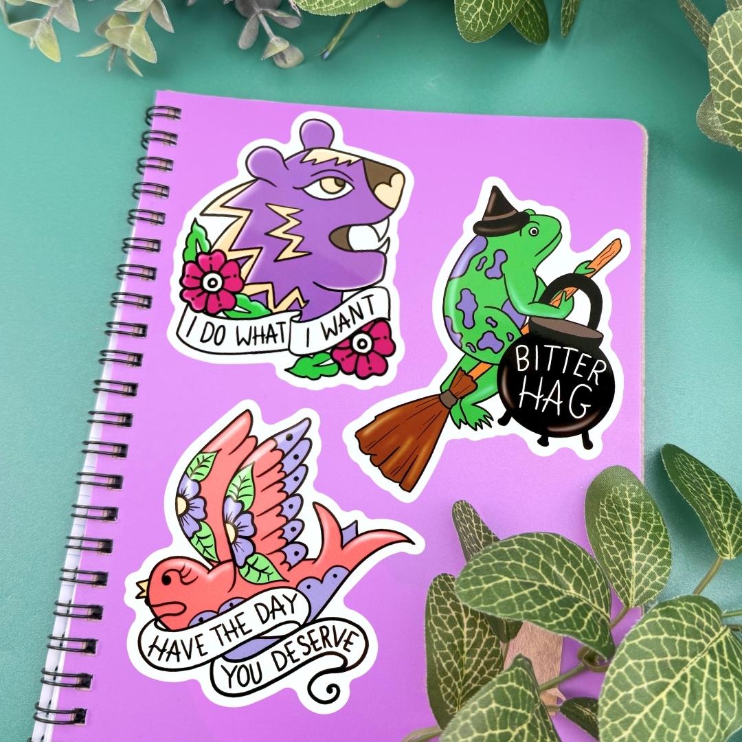 Bitter Hag Sticker
