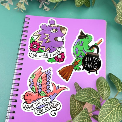 Bitter Hag Sticker